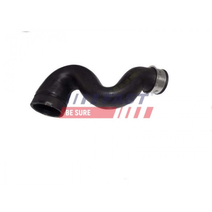 Tuyau d'air intercooler Audi A4 haute durabilité élastomère OEM 8E0145738H noir
