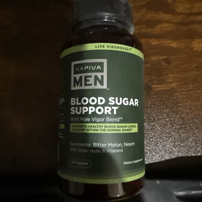 Kapiva Men - Blood Sugar Support - Supplement - 60 Capsules