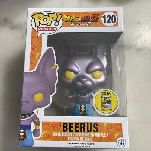 Funko Pop! Dragon Ball Z #120 - Metallic Beerus SDCC 2016
