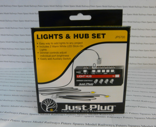 Lights & Hub Set Woodland Scenics JP5700 Just Plug System N scale - Image 4