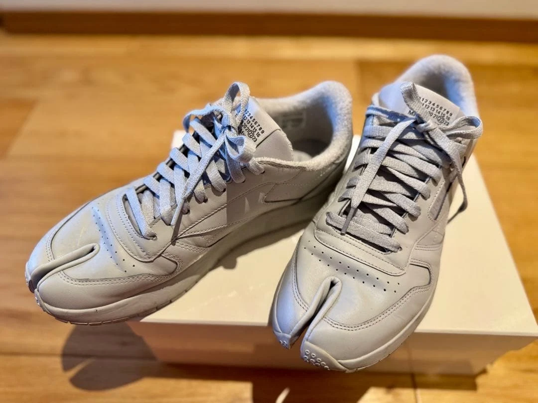 Reebok Maison Margiela x Classic Leather Tabi Pure Grey for Sale