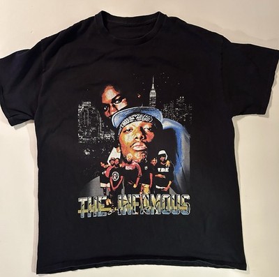 洋楽 G-Rap Tha M.O.B.B. Mobb Deep T-shirt Hiphop Rap Shirt Medium The Infamous Havoc