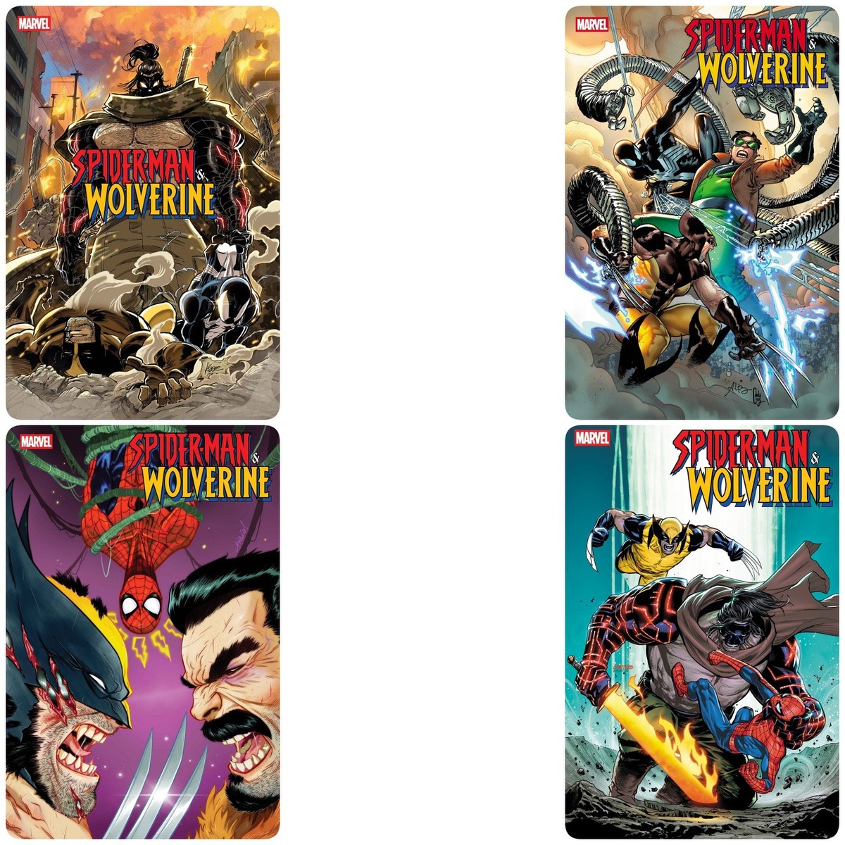 SPIDER-MAN & WOLVERINE #5 **COVER SELECT** [1:25] PRE-SALE 09/24
