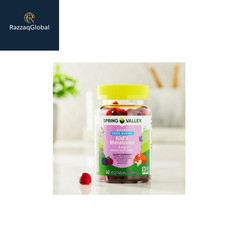 Spring Valley Kids Melatonin Gummies 1 mg, Zero Sugar, 120 Ct