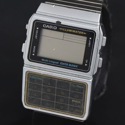 Quarz Casio Databank DBC-611 Digital Zifferblatt Damenuhr NSK KRK