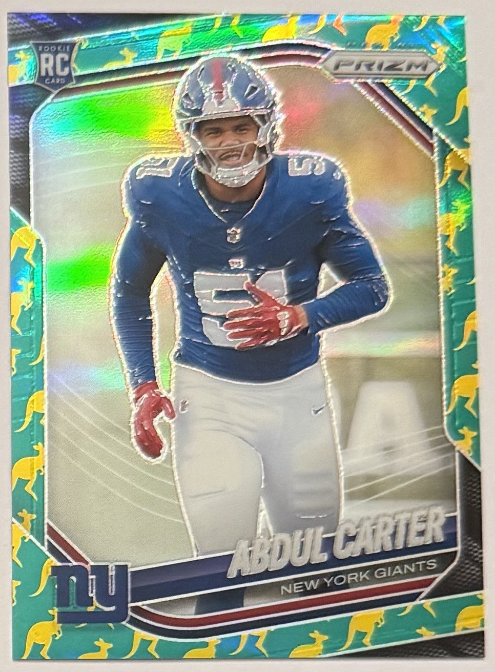 2025 Abdul Carter Prizm Kangaroo No. 394  24/61