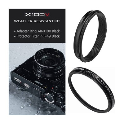 FUJIFILM X100VI JP + AR-X100 + PRF-49 等 Fujifilm X100V Kit PRF-49 Filter Adapter Ring AR-X100 Black | eBay