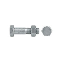 Din 7968 Sechskant-Passschraube M16X70 Stahl 8.8 Blank M. Mutter