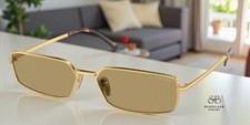 PRADA PR A60S 5AK70G Gold Green Olive 59 mm Women's Sunglasses