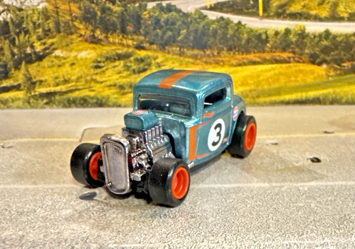 Hot Wheels '32 Ford #237 HW '22 Super Treasure Hunt Blue Loose