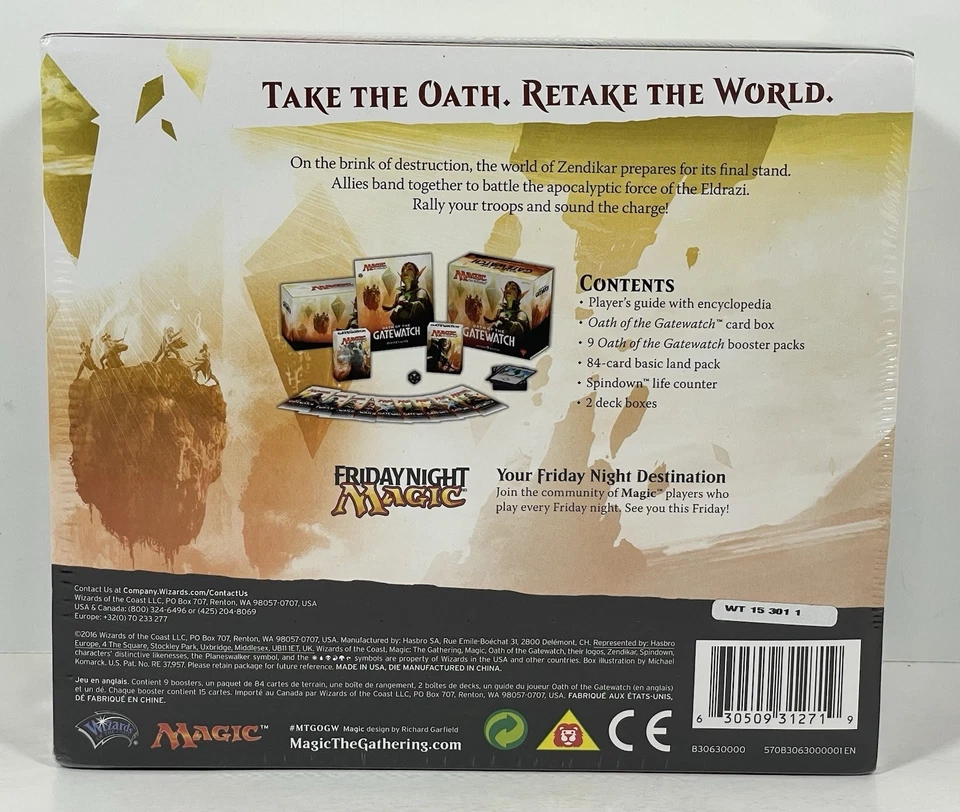 Magic the Gathering Oath of the Gatewatch Fat Pack - English - Factory Sealed - Image 3 of 4