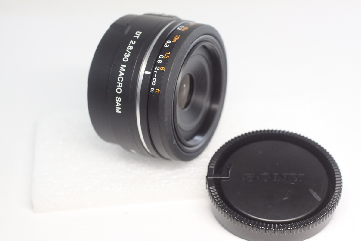 Sony DT 30mm F/2.8 Macro AF Lens SAM SAL30M28 | eBay