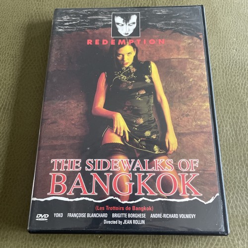 The Sidewalks of Bangkok 1984 Jean Rollin Image DVD 2002 w/ Insert Les Trottoirs