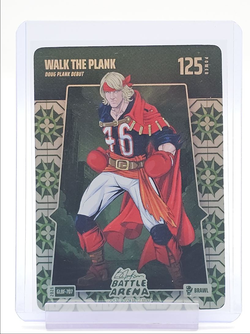 DOUG PLANK WALK THE PLANK 2026 BO JACKSON BATTLE ARENA BRAWL DEBUT Q4029