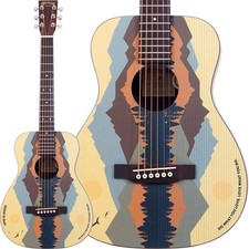 Little Martin LX1 x Life Is Good Collaboration Mini Acoustic Guitar  #M72