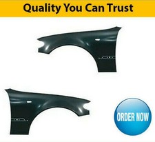 2001-2005 Front Wing Primed Pair Left & Right Fits BMW 3 E46 Saloon/Touring New