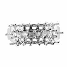 Semi Mount Ring 2.50MM Round Shape Ring 925 Sterling Silver Ring Engagement Ring