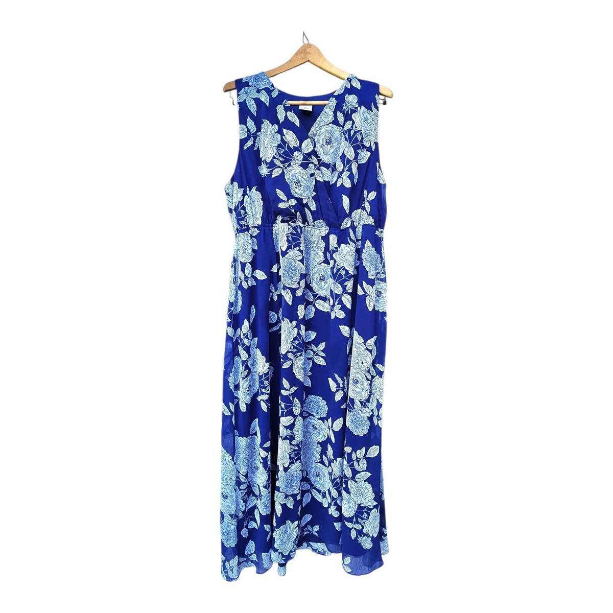 elegant floral print sleeveless maxi dress Sleeveless Floral print Maxi Dress – Abide in God Boutique main image 0