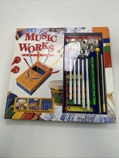 Vintage Toy Music Works Musical Instrument Kit Toy Set
