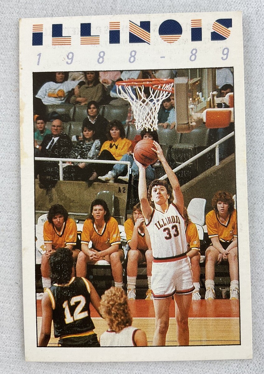 Basketball Record 1989 Illinois Basketball Roster CBK Illinois