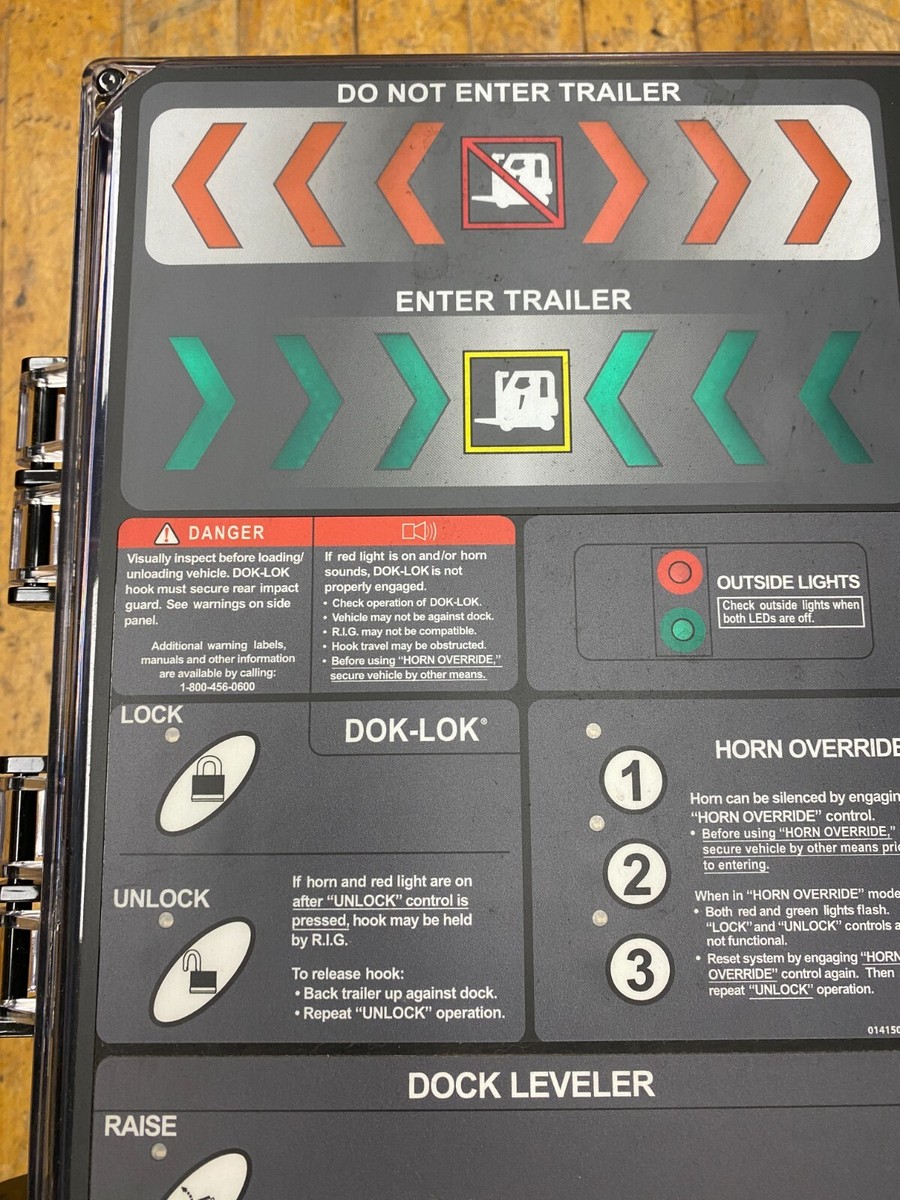 Rite-Hite DOK-COMMANDER 850.5197 Control Panel Box Dock Leveler