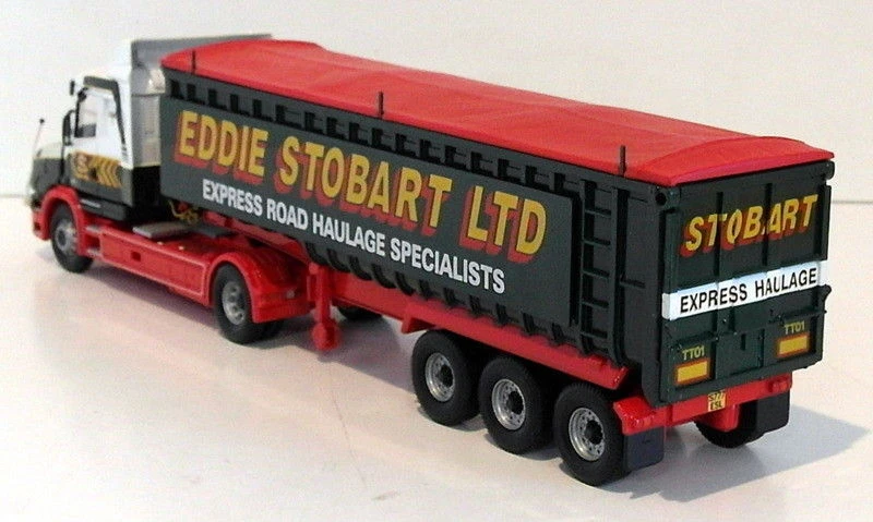 Corgi 1/50 Scale CC12802 - Scania T-Cab Bulk Tipper - Eddie Stobart Ltd. - Image 3 of 4