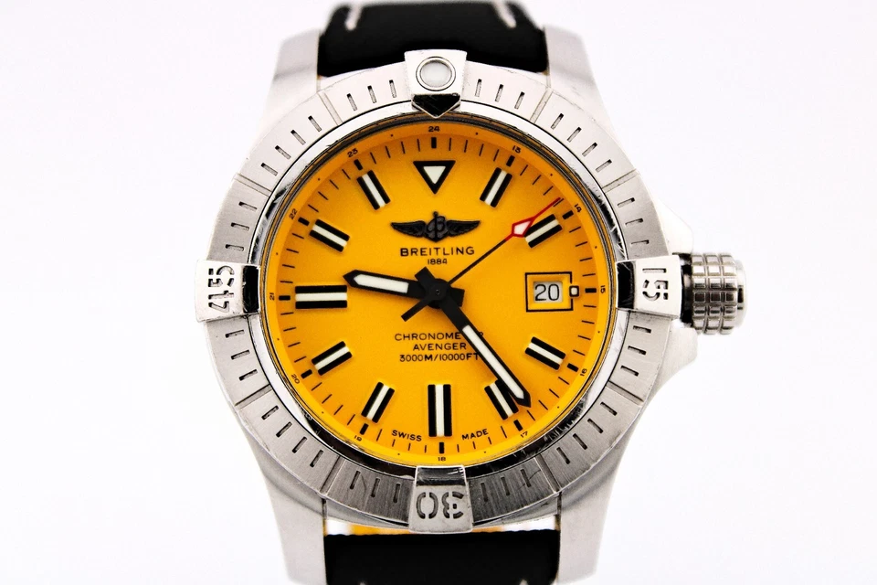 Reloj Breitling Avenger Amarillo Hombre - A17319101I1X1 Foto 2 de 4