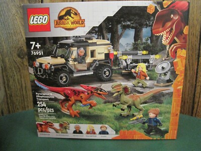 2022 LEGO 76951 JURASSIC WORLD DOMINION PYRORAPTOR & DILOPHSAURUS