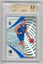 LUKA DONCIC 2018-19 PANINI REVOLUTION ASTRO ROOKIE RC TRUE BGS 9.5 GEM MINT