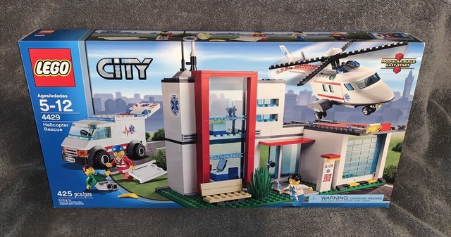 lego city helicopter rescue