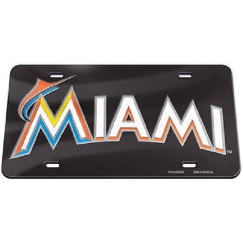 Miami Marlins Car License Plate Frame eBay