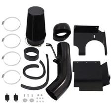 Cold Air Intake System Heat Shield For 99-06 GMC Chevy V8 4.8L 5.3L Full Black