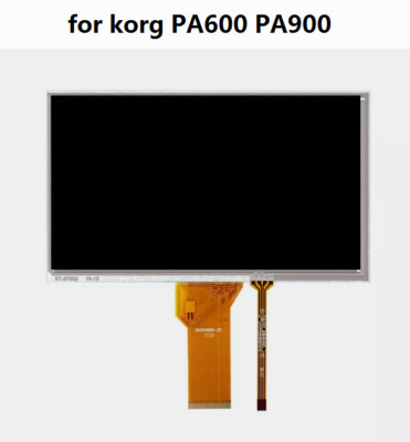 New for Korg PA600 PA900 LCD Screen With Touch Glass 7'' Keyboard Display