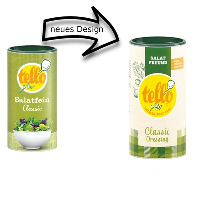 Salatfein Classic - tellofix (18,30 EUR pro kg)