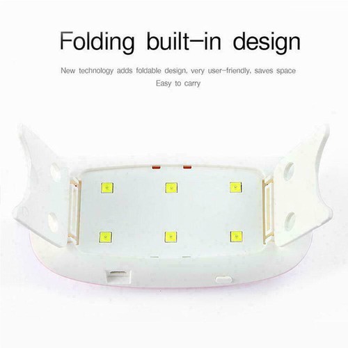LED UV Nail Lamp Polish Dryer Gel Acrylic Curing Light Professional Tool Timer - Picture 4 of 10