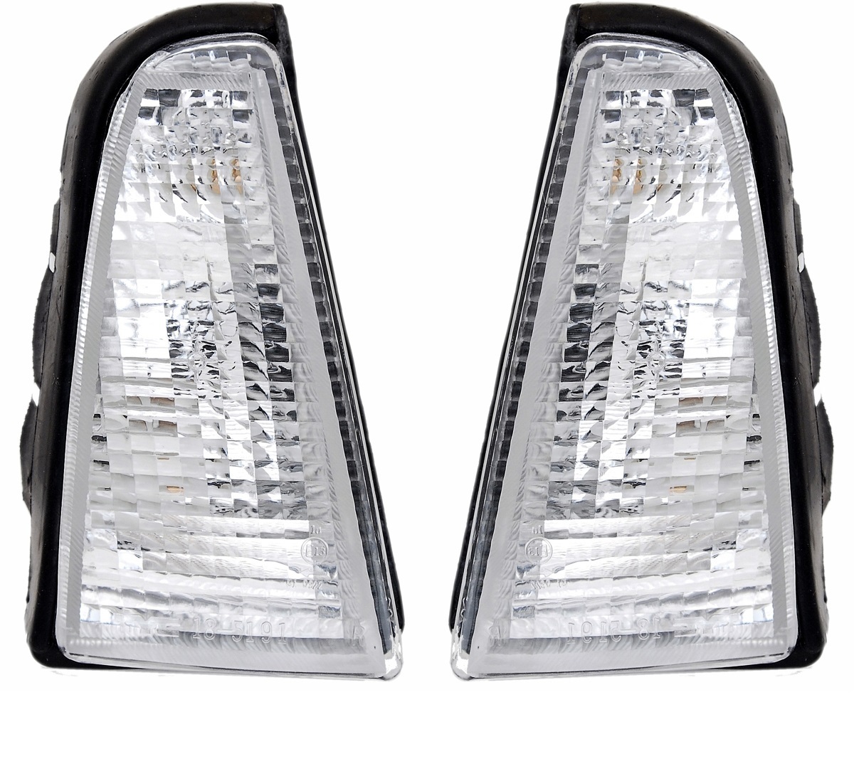 Clignotants avant Fiat Cinquecento 170 blanc étanche en polycarbonate
