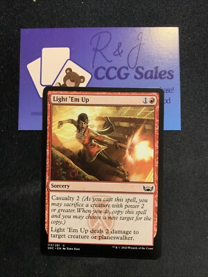 Light 'Em Up - Streets of new Capenna - MTG - Near mint