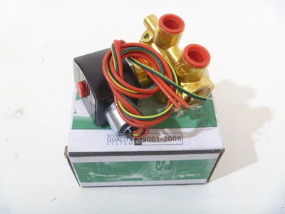3/8" ASCO EF 8321G002 3-Way Normally Closed 24/DC Solenoid Valve NEW IN BOX
