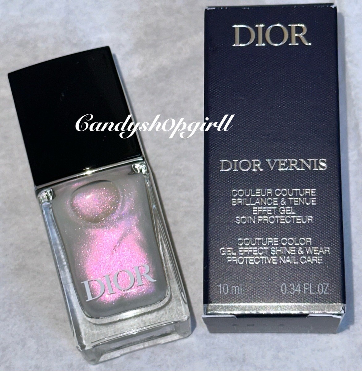 DIOR Vernis Couture Nail Polish (001 30 MONTAIGNE) ~ Full Size
