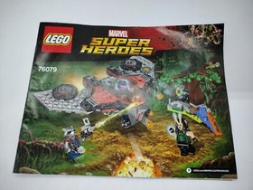 LEGO MARVEL 76079 Avengers Guardians Galaxy Ravager Attack set w/ instructions