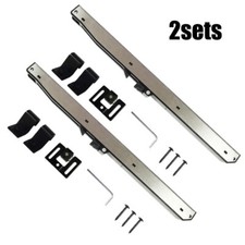 2pcs Silver Soft Close Mechanism For Damper Sliding Barn Door-Hardware Track Kit