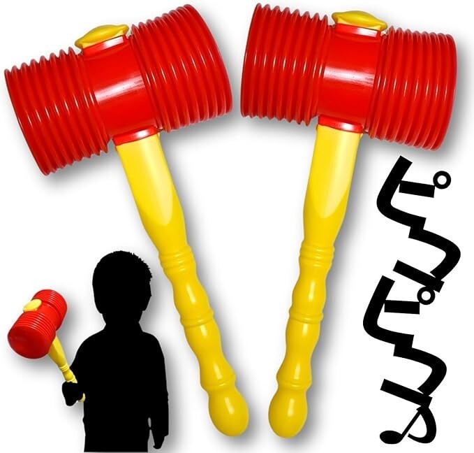 Leap Raupe Pico Pico Hammer Hammer Toy set of 2 Japan free