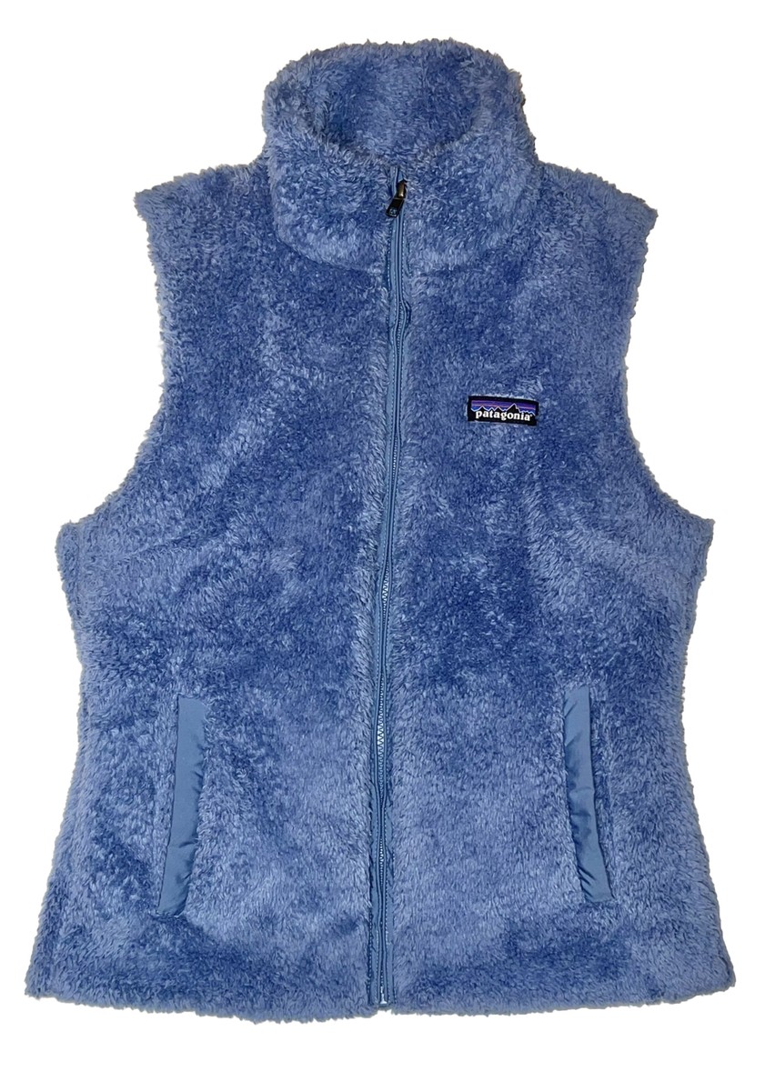 Patagonia Los Gatos Deep Pile Fleece Full Zip Vest Womens Small