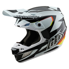 2025 CASCO TROY LEE DESIGNS TLD SE5 CARBONIO OTTICO NERO NUOVO MOTOCROSS OFF ROAD