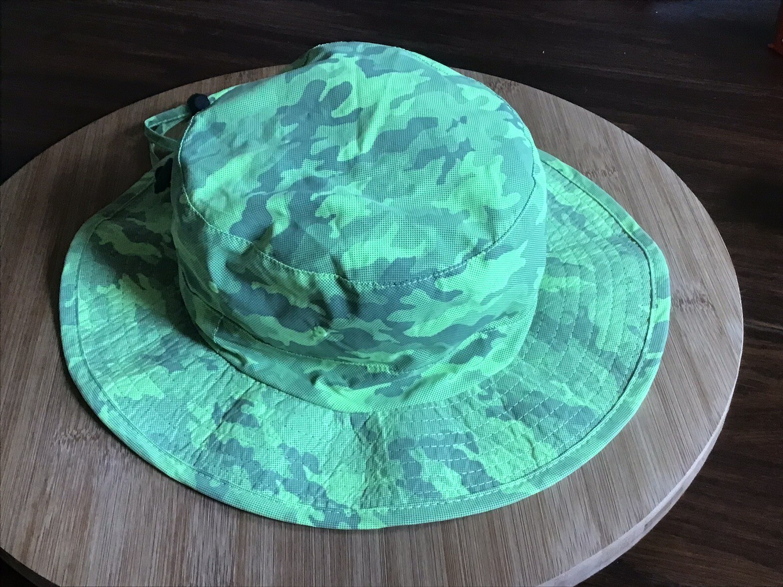 Camo Bucket Hat With Drawstring - image 2