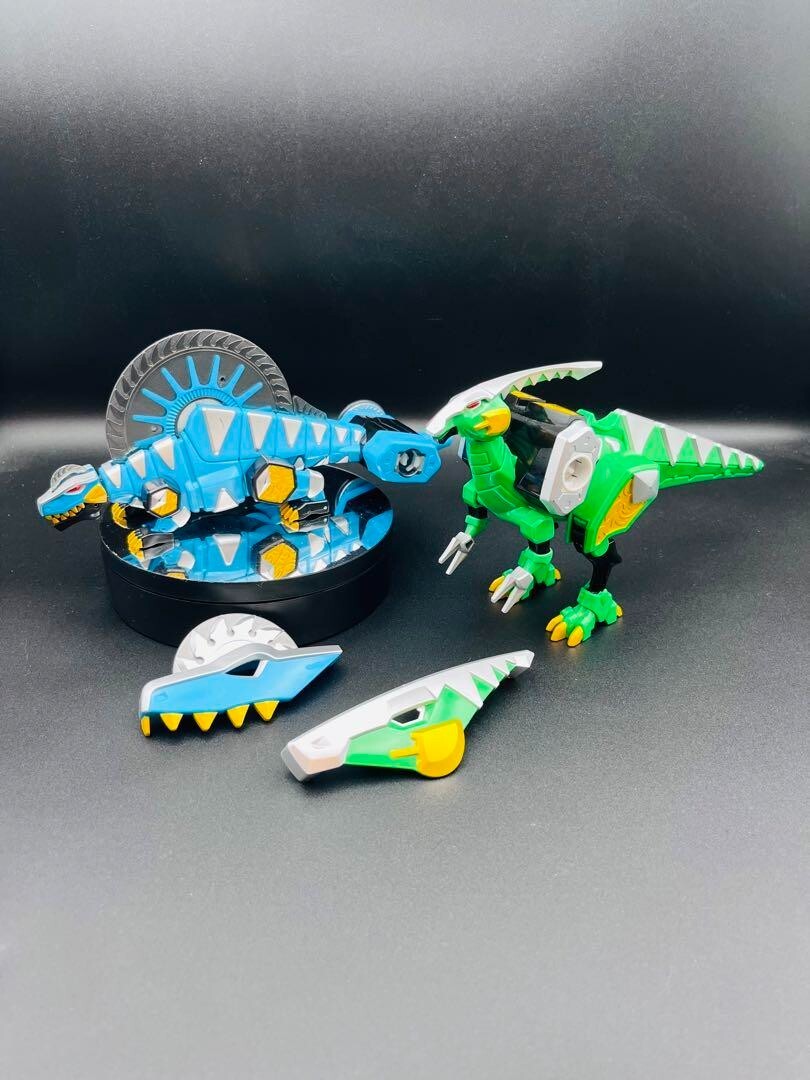 Abaranger Zord set Parasarokkiru Dimenokodon Power Rangers Dino