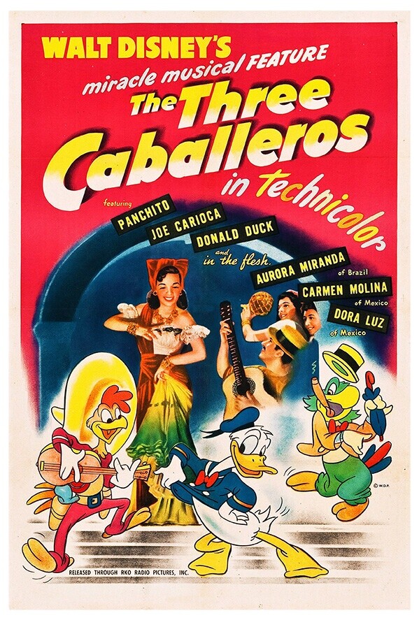 Three Caballeros Poster | eBay