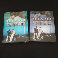 Lot of 2 Miami Vice TV Show Complete Seasons 1 2 Sealed New