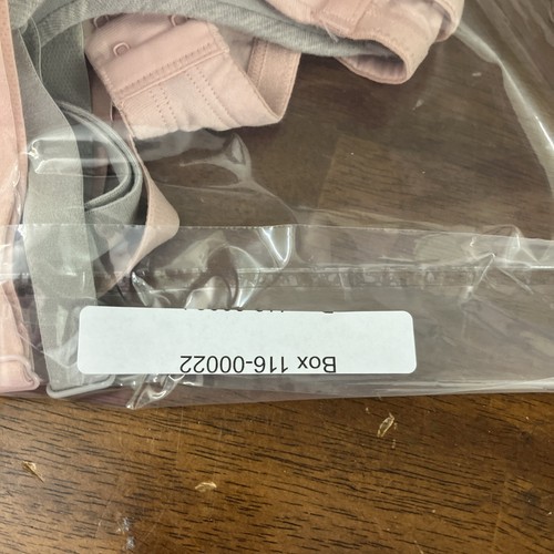 Fruit Of The Loom Womens FT797PK Pink/Gray T Shirt Bra Size 42D 2 Pack - Picture 16 of 16