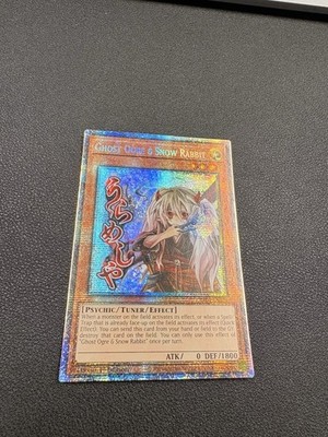 Yugioh 1x Ghost Ogre & Snow Rabbit RA05-EN131 Starlight Rare 1st Ed NM A6